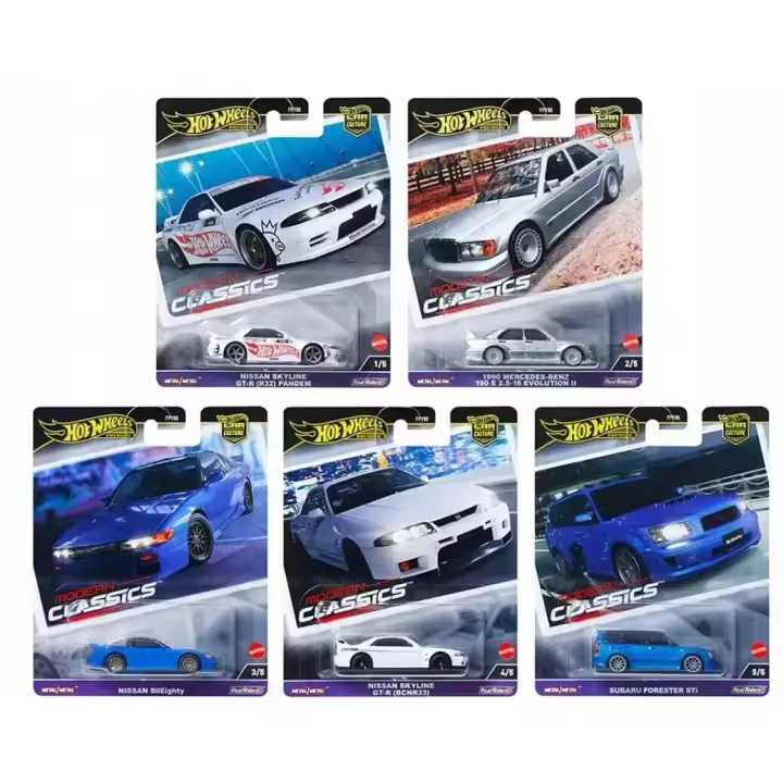 Hot Wheels Premium Modern Classics pack de 5 2024 FPY86-976E - 1