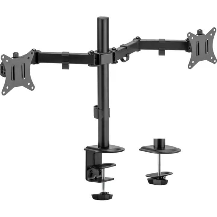 Aisens DT32TSR-149, soporte de mesa giratorio e inclinable para monitor/TV 9kg, negro - 1