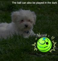 Juguete Interactivo Para Perros Bola Giggle Glow Wobble Wag Alimentada Por Mecánica Divertida Sonidos Al Ser Rodada O Agitada Para Mascotas - details 3