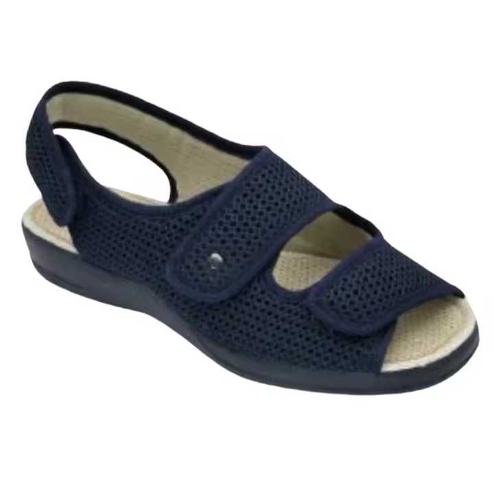 Zapatilla velcros Devalverde para mujer 1543 color marino - 1
