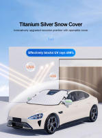 SEAMETAL Cubierta De Ventanilla De Coche Anticongelante Magnética Universal Protector Solar Exterior Impermeable Para Todas Las Estaciones - details 0