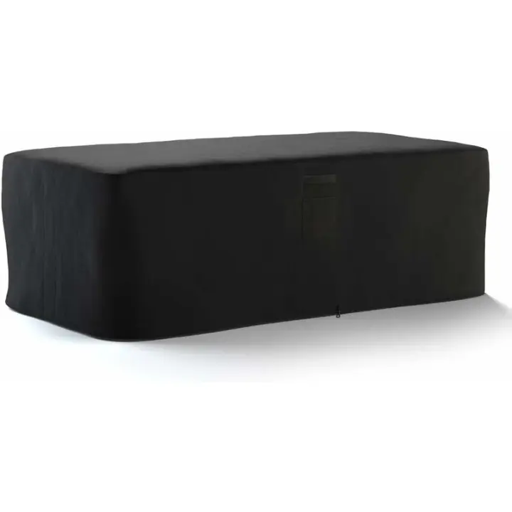 Funda Para Muebles De Jardín, Funda Para Muebles De Jardín, Protección Para Muebles De Jardín Al Aire Libre Mesa De Jardín Rectangular, Impermeable, A Prueba De Viento, Anti-Uv, (Poliéster, 2 - 1