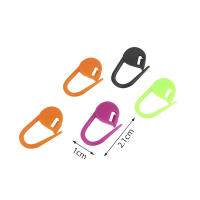 100Pcs Marcadores De Costura Para Tejer Y Crochet Colores Mixtos Herramientas De Bordado Con Gancho De Bloqueo Pin De Acero Inoxidable Para Adultos Y Niños - details 2