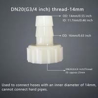 Conector De Camión Femenino 5Pcs G3/4 Pulgada DN20 Hilo Interno Accesorios De Bomba De Agua Juntura Pagoda Coupling Para Riego De Jardín - details 5