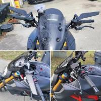 Kit De Espejos Para Motocicleta Honda CB650R R Con Alas Ocultas Ajustables En Rotación Material De Aluminio CNC Vidrio Transparente - details 2