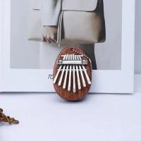 Mini Kalimba De Madera Crisalida De 8 Teclas Calidad Superior Instrumento Musical De Pulgar Y Dedos Marimba Collar De Pendiente Regalo Ideal - details 5