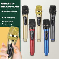 Micrófono inalámbrico profesional con Bluetooth, altavoz de mano, micrófono de Karaoke, reproductor de música KTV, grabadora de canto - details 0
