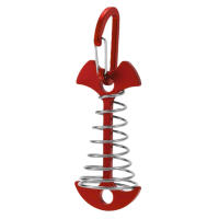 10-30pcs Clavos De Sujeción Para Tienda Con Hebilla De Resorte Y Ancora De Aluminio Antiviento Para Camping Y Acampar - details 6