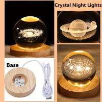 Lámpara Nocturna LED Creativa En Forma De Bola De Cristal 3D Con Patrón De Santa Claus Solar Sistema Para Ambiente De Dormitorio Regalo De Navidad Para Niños - details 1