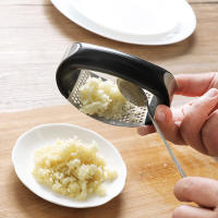 Prensa De Ajo Manual De Acero Inoxidable Herramienta De Cocina Para Frutas Y Vegetales Molinillo De Ajo Ecológico Y Duradero - details 1