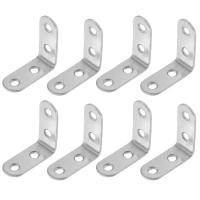 Brackets De Esquina L 90 Grados Conectores De Ángulo Recto Metálicos Para Muebles Cama Armario Fijación Rápida - details 5