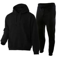Conjunto De Pantalones Con Capucha Y Sudadera De Baloncesto Para Hombres Ropa Deportiva Casual Estilo Tracksuit Material Poliéster Y Algodón Cierre Con Cordón Pantalones Con Bolsillos - details 1