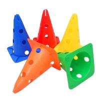 5PCS Conos De Entrenamiento De 30cm Para Fútbol Baloncesto Y Deportes Marcadores De Actividades Al Aire Libre Material PP - details 3