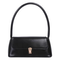 Bolso De Hombro Para Mujer Estilo Retro Tendencia PU Cuero Sólido Color Simple Bolso De Comunicación Con Manija Portátil Bolsos Casual - details 21