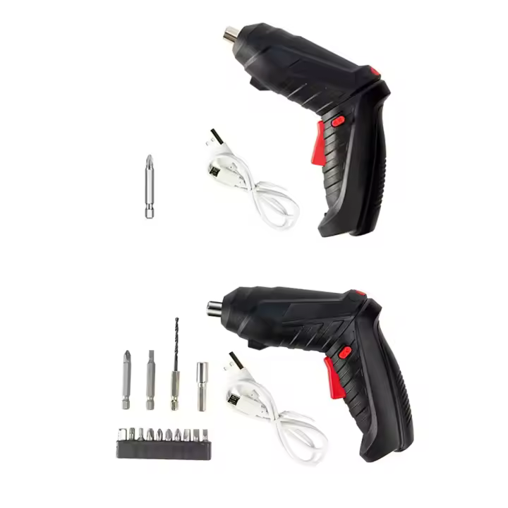 Destornillador Eléctrico Recargable 3.6V Con Iluminación LED Conjunto De Herramientas Para Uso Doméstico Potente Y Multifuncional - 1