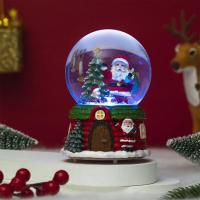 Globo De Agua Con Música LED De Navidad Tema Fantasía Decoración De Navidad En Forma De Bola De Cristal Con Figura De Dibujos Animados Pilotos Incluidos - details 4