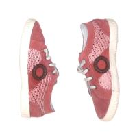 ARO_ ZAPATILLAS SUNNY GASOL EN PIEL SERRAJE SALMON, CON CORDONES ELASTICOS - details 2