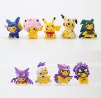 Figuras De Cosplay Pikachu 9 Estilos Caja Sorpresa De Muñecos De Dibujos Animados Decoraciones Para Mesa Regalo De Peluches De Enano - details 5