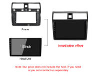 Adaptador De Marco Para Radio De Coche 2DIN Panel Fascia Cubierta De Estilo Estéreo Para Suzuki Swift 2003-2010 Decodificador Canbus Con Pantalla Android - details 1
