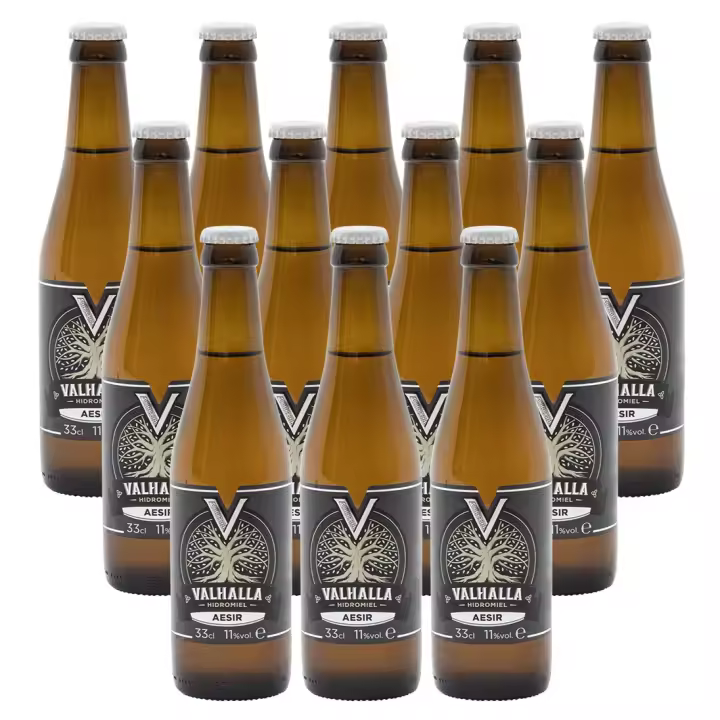 Valhalla Hidromiel - Aesir - Caja de 12 Botellines de 33cl - 1