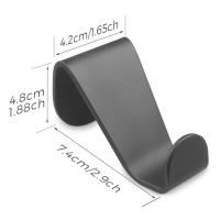 Gancho De Chaqueta De Aleación De Aluminio Soporte De Espalda Duradero Para Asiento De Coche Acessorios Interiores Para Tesla Model S X - details 13