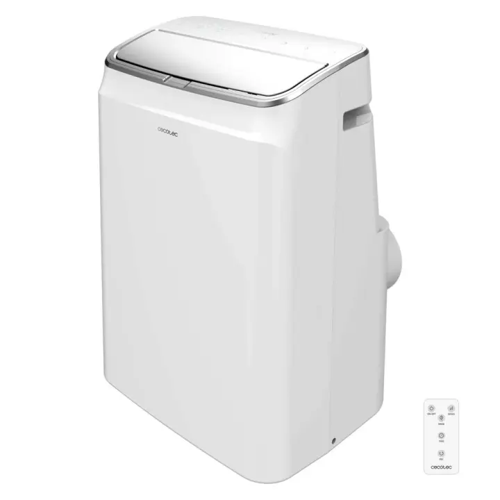 Aire Acondicionado Portátil - Cecotec ForceClima 12800 Soundless Heating Connected – 12000 BTU, Tecnología Silenciosa - 1