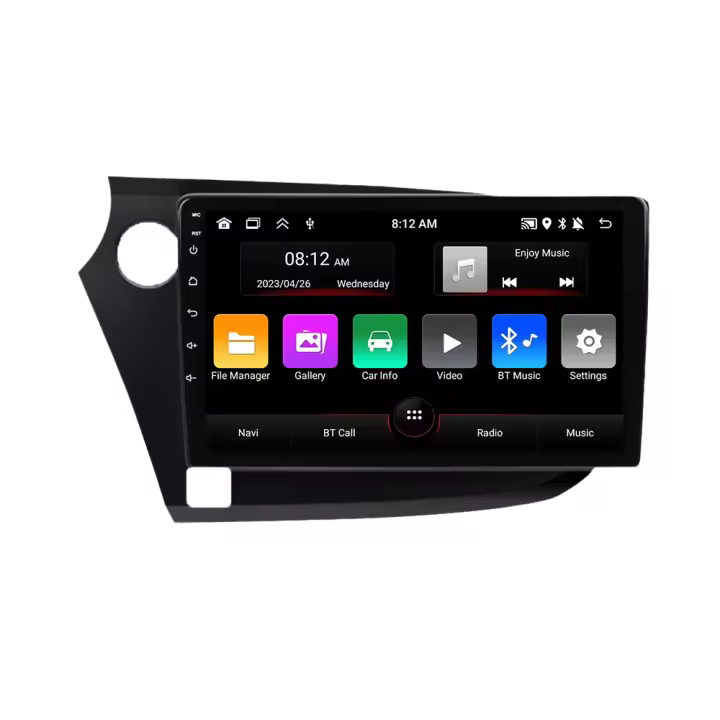 Radio De Coche Android 13 GPS Navegación WiFi Para Honda Insight 2 2009-2014 Con Wireless CarPlay Multimedia Video 2Din 9 Pulgadas - 1