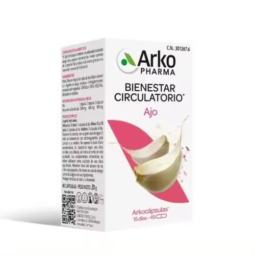 Arkopharma Suplemento Ajo Arkocapsulas 330 Mg 48 Capsulas - Saludable - 1