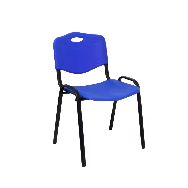 Piqueras Y Crespo: Sillas Confidentes Ergonómicas Apilables PVC Azul - 1