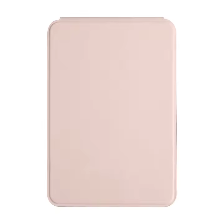 Espejo De Maquillaje Recargable Plegable Táctil En Cuero PU Con 3 Colores De Luz Iluminación Dimmable Infinita Para Viajes - 1