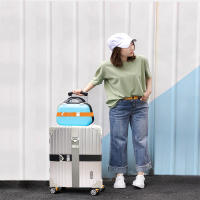 Correa De Equipaje Ajustable Para Viajes 168-200cm Cinturón De Fijación Para Maleta Hebilla De Bloqueo De Suitcase Accesorio Esencial De Viaje - details 1