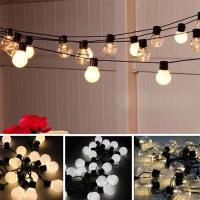 Luces De Cadena Solar LED Para Exterior Guirnalda De Farolillos Para Jardín Navidad Camping Terraza Decoración De Fiesta - details 6