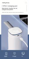 Bomba De Agua Eléctrica Portátil 3-10 Galones Con Pantalla LED Grande Y Carga USB Dispensador Automático De Agua Botella De Agua - details 11