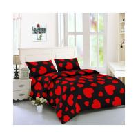 Juego de Sábana 4 piezas diseño unisex estampado geométrico, plumas, hojas y floral para camas de 135 cm y 150 cm - details 4