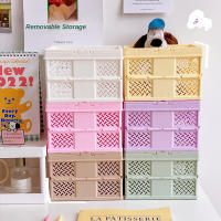Cesta Plegable De Almacenamiento Multi-Funcional Mr. Paper Estilo INS Para Oficina Accesorios De Escritorio Organizador De Papelería - details 0