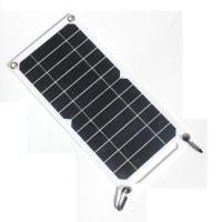 Kit Solar 10W 5V Panel Solar Flexible Para Recarga De Móvil Al Aire Libre Carcaj De Sol Para Baterías Portátil Y Teléfonos Móviles - details 3