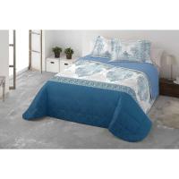 Mercatienda.es Edredón Nórdico Sherpa Azul Cama 150 | Sedalina & Borreguillo | +700gr/m2 - Térmico Invierno + Cuadrantes Regalo - details 6