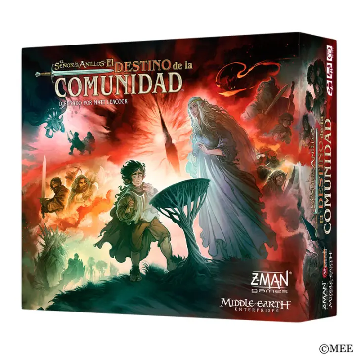 JUEGO DE MESA EL SEÑOR DE LOS ANILLOS DESTINO DE LA COMUNIDAD - Nuevo a estrenar - Asmodee - Juego de Tablero - PREVENTA - Lanzamiento 01/08/25 - 1