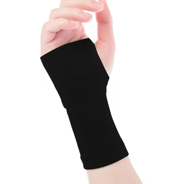 Par de muñequeras de compresión transpirables para artritis y alivio del dolor articular. Muñequera unisex que absorbe la humedad para túnel carpiano, gimnasio, deportes y oficina. Ajuste cómodo y ajustable para hombres y mujeres. - 1