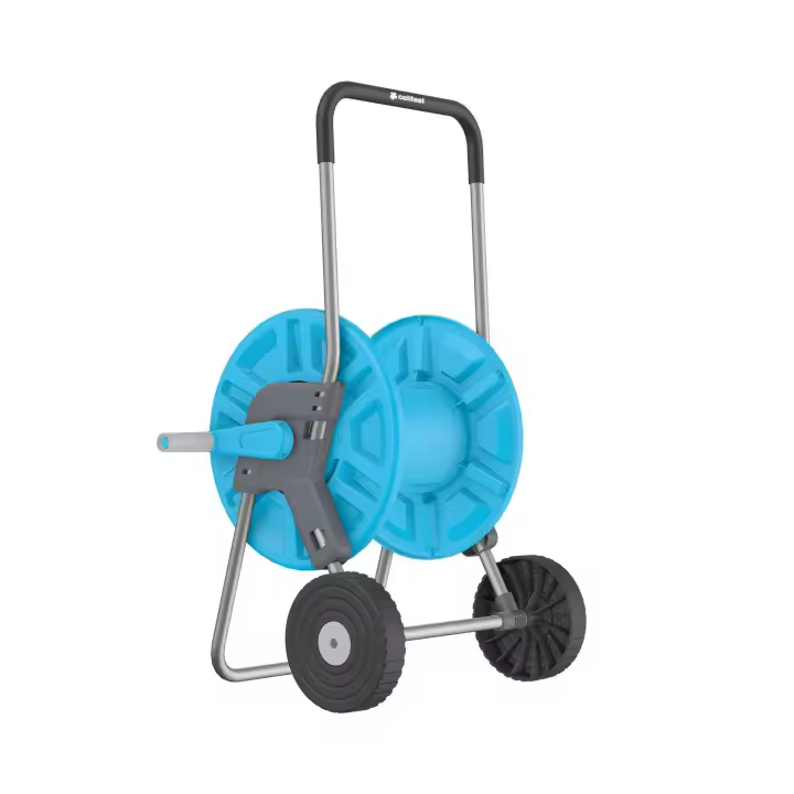 Carro de manguera ALUPLUS de diámetro 1/2"(12,5mm)con capacidad para 45 metros. - 1