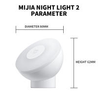Luz Nocturna LED Xiaomi Mijia 2 Lámparas Con Sensor De Movimiento Infrarrojo Base Magnética Ajustable Brillo Compatible Con Smart Home - details 15