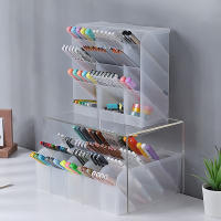 Estuche De Maquillaje Y Labial Transparente Y Mate Organizador Multifuncional De Estación Para Bricos Y Desechos En La Oficina Y El Hogar - details 13
