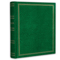 Álbum de fotos de anillas con páginas adhesivas para pegar fotos, tapa con clásica decoración dorada. Álbum coleccionable con 5 páginas adhesivas incluidas, posibilidad de añadir otras páginas, adhesivas o slip-in para conservar tus recuerdos y tus fotos - details 3