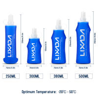 Botella De Agua Plegable Para Deporte Botella De Goma Collapsible Para Correr Camping Senderismo Tamaños 250/300/380/500ml - details 5