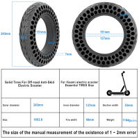 Pneumáticos Solids De 10 Pulgadas Para Scooter Eléctrico Compatible Con Xiaomi Mi3 M365 pro Pro2 1S Honeycomb Puncture Proof Non-Pneumatic Tire - details 5