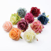 100 Piezas De Flores Artificiales Rosas De Seda Para Boda Decoración De Casa Plantas Falsas Para Pared Broche De Novia DIY - details 13