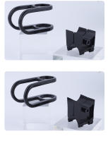 MTB 31.8mm Tornillo De Bicicleta 0° De Aluminio CNC Para Ruta Ciclismo Accesorios Piezas De Manillar 28.6mm Corto Potencia Riser - details 9