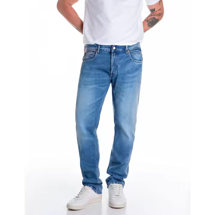 Ropa hombre Pantalones Replay Vaqueros Ma972.000.573844 Azul - 1