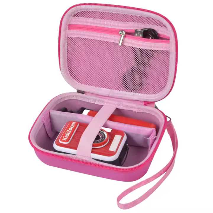 Funda Para Cámara De Niños VTech KidiZoom Creator Cam HD Video Y KODAK Printomatic Digital (Solo La Caja) Bolso Universal - 1