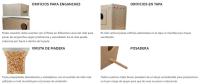 Nido para Agapornis Iseparables nestQ con Viruta para la Cama, Casita de Cría de Madera para Pájaros, con Enganches para la Jaulas de Aves, 22cm x 13.5cm x 13.5cm - details 2